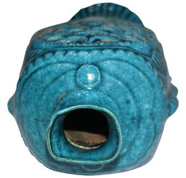 綠釉魚形瓶 靈動古韻，精品推薦